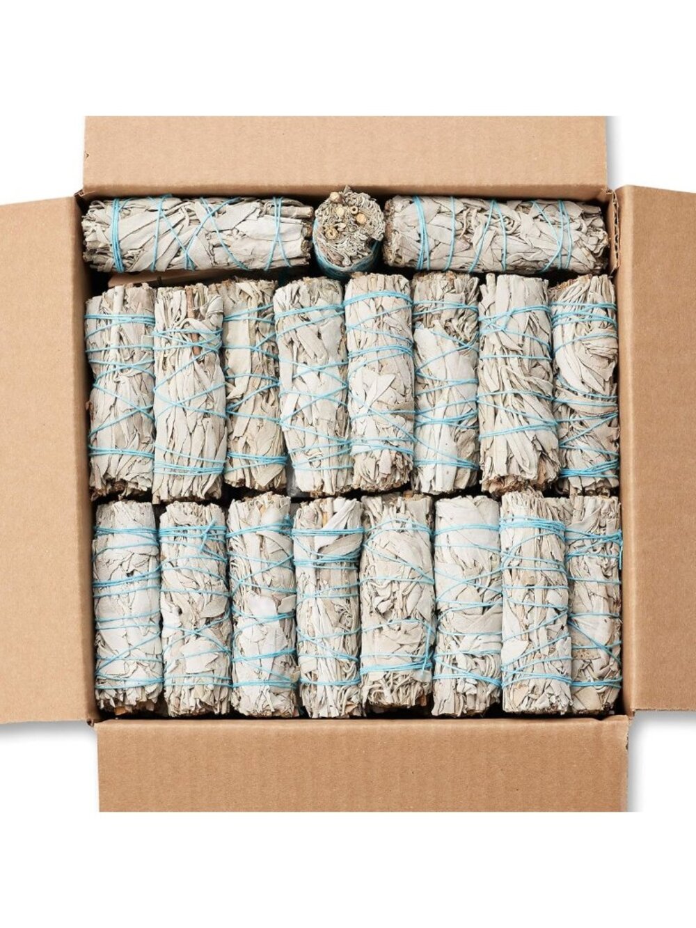 40 White Sage Smudge Sticks - 4-Inch Natural Cleansing & Purifying Bundle